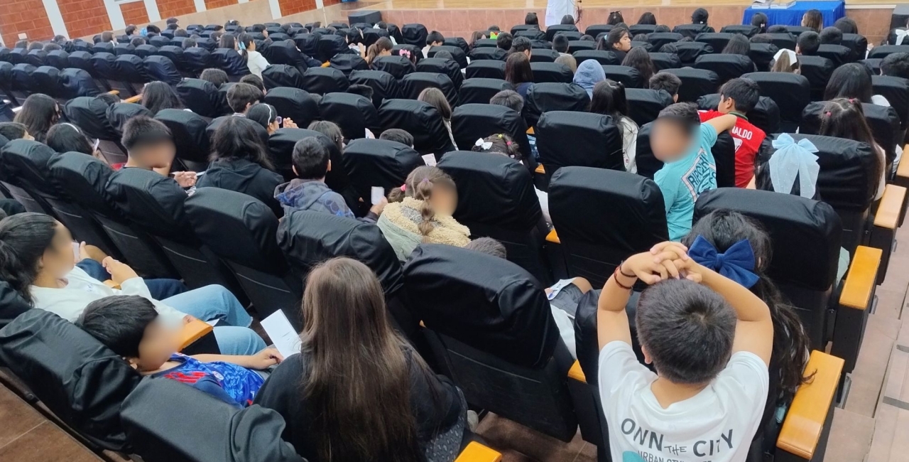 Realizamos ceremonia de bienvenida a los futuros estudiantes de 5° Básico